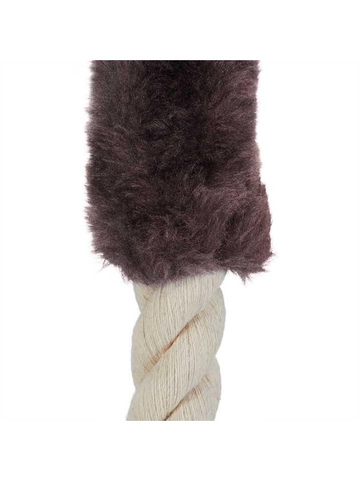 relaxdays 2x Türkordel Klemmschutz in Braun / Beige günstig kaufen onesize