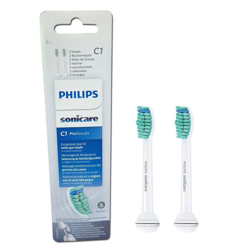 Philips Sonicare Aufsteckbürsten C1 ProResults, 2 Stück