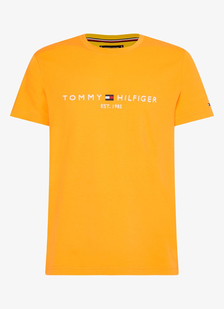 Tricou Tommy Hilfiger cu logo brodat