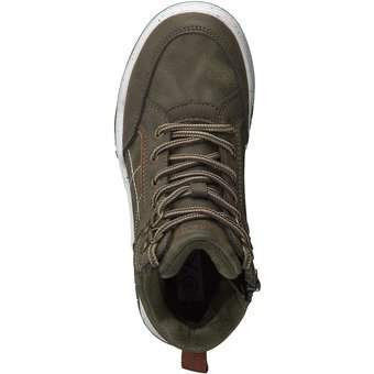 Revenge Schnür Boots in grün