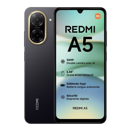 Smartphone XIAOMI Redmi A5 64 GB Μαύρο
