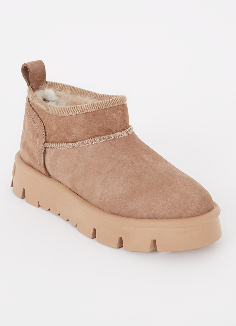 Stivaletto alla caviglia in camoscio Dune London Pod