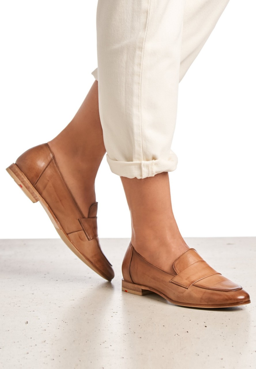 LLOYD Klassische Slipper braun Slipper