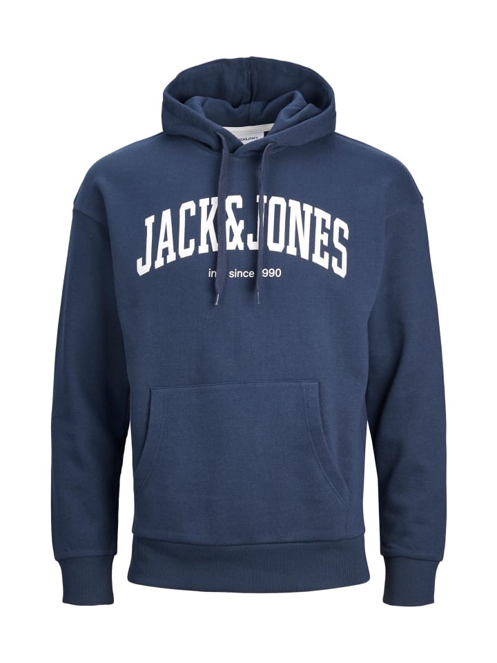 Jack & Jones Hoodie 'Josh' in dunkelblau günstig kaufen