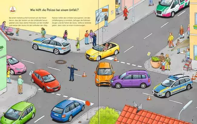 Ravensburger Wieso? Weshalb? Warum? Stickerheft: Polizei