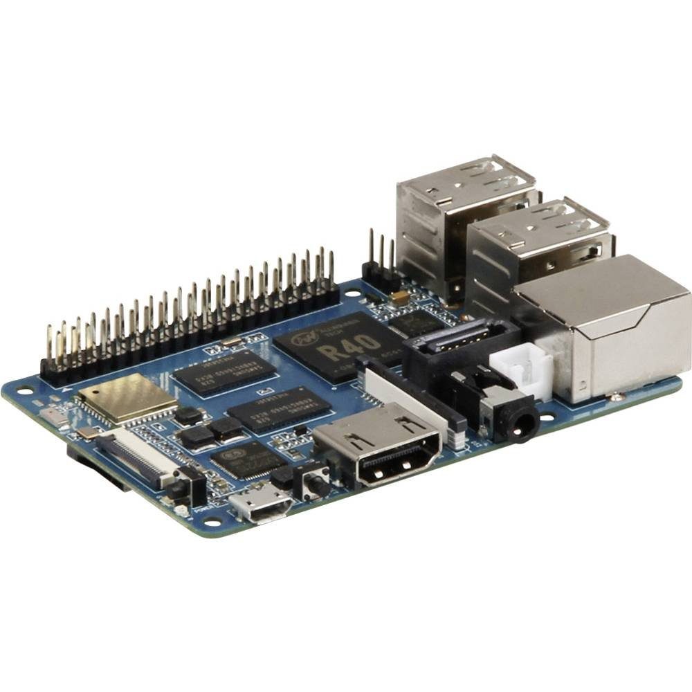 Banana PI M2 Berry, Sata, GB-LAN, 4x1.2GHZ Barebone-PC