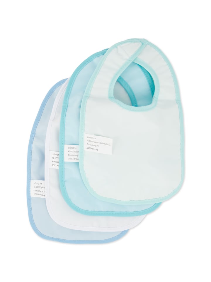 Bieco Spielwaren Lätzchen Set 4 St. in Blau günstig kaufen onesize