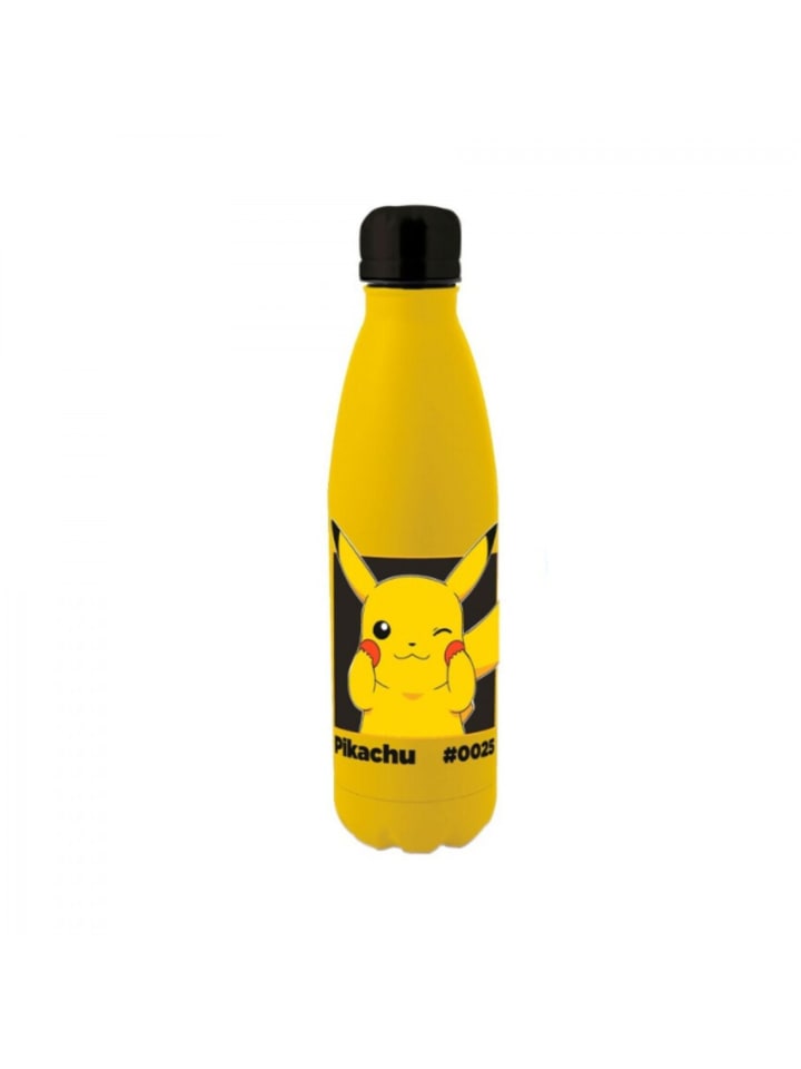 Pokémon Pokémon Wasserflasche - Robuste 500 ml Flasche für unterwegs in Gelb günstig kaufen onesize