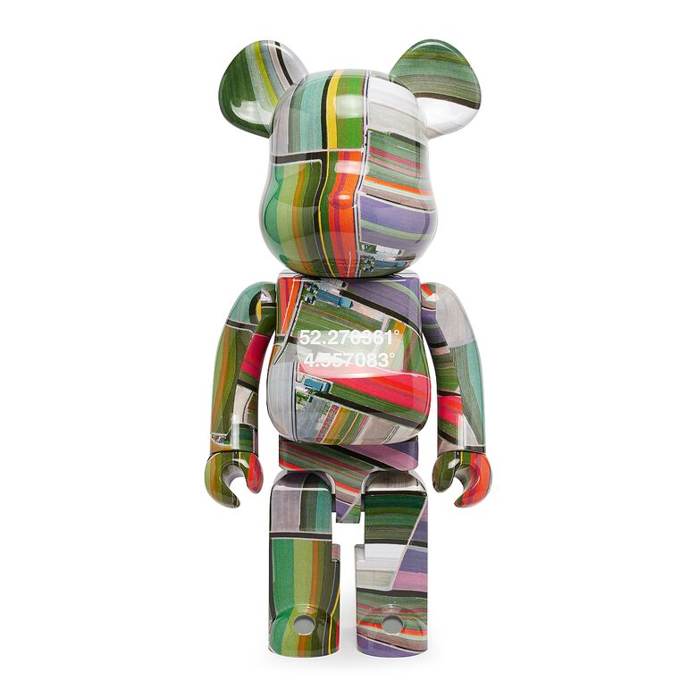 Medicom Bearbrick Benjamin Grant Overview Lisse 1000% multicolor