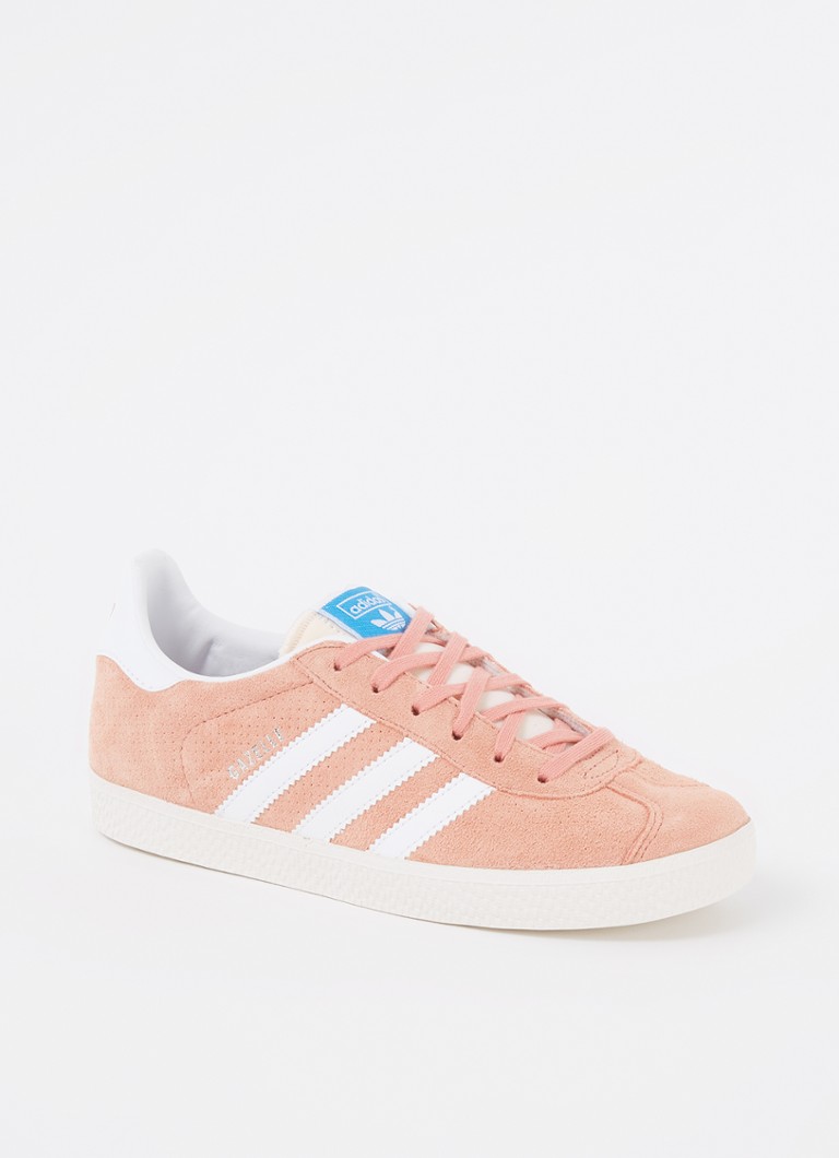 Teniși Adidas Gazelle din piele întoarsă cu detalii din piele