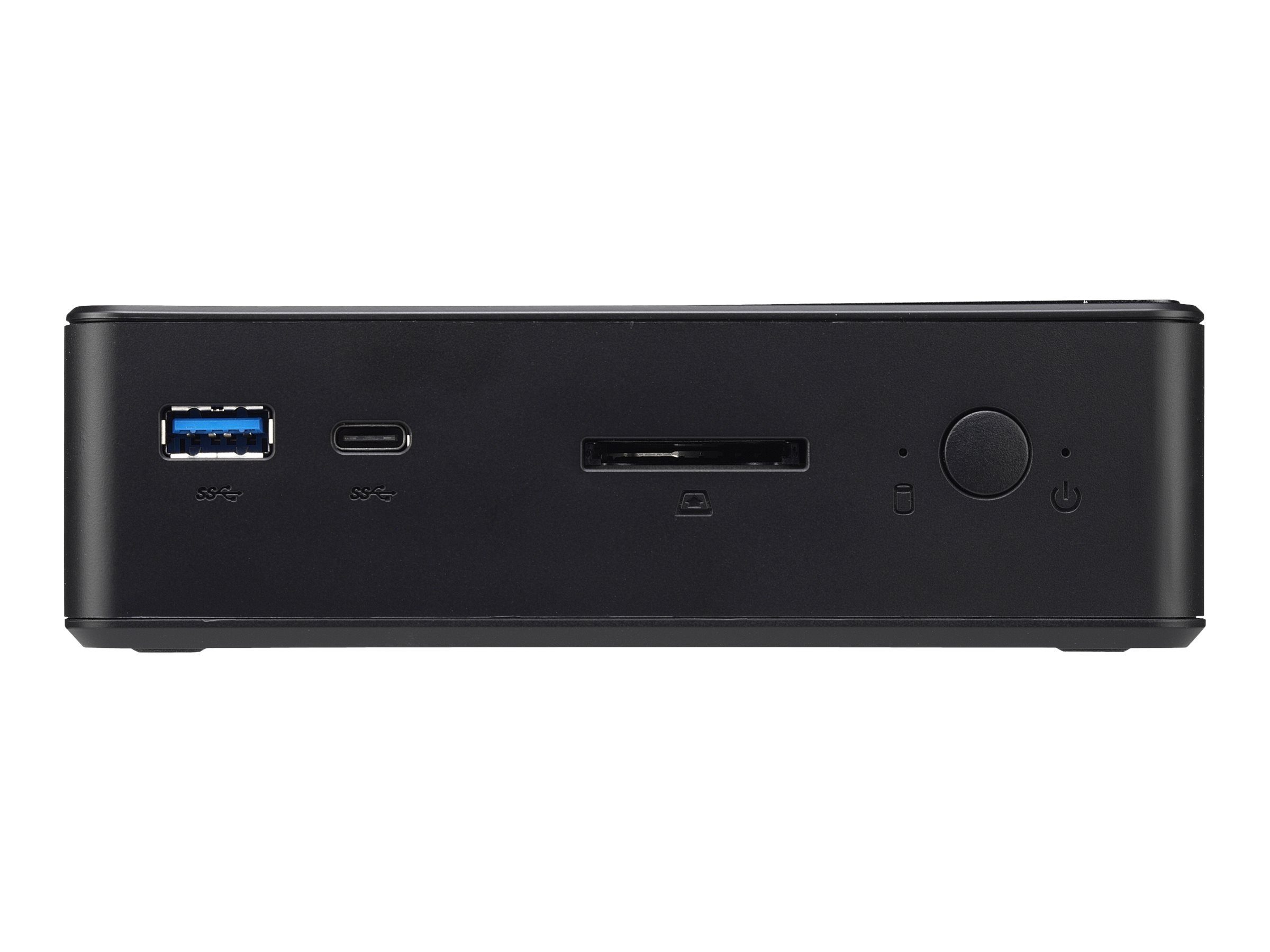 Shuttle SHUTTLE Barebone nano NC10U5 i5-8265U SO-DDR4 black fanless Barebone-PC