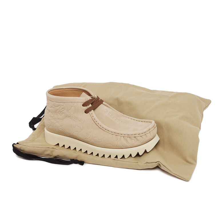 A Bathing Ape Wmns Manhunt #1 L beige