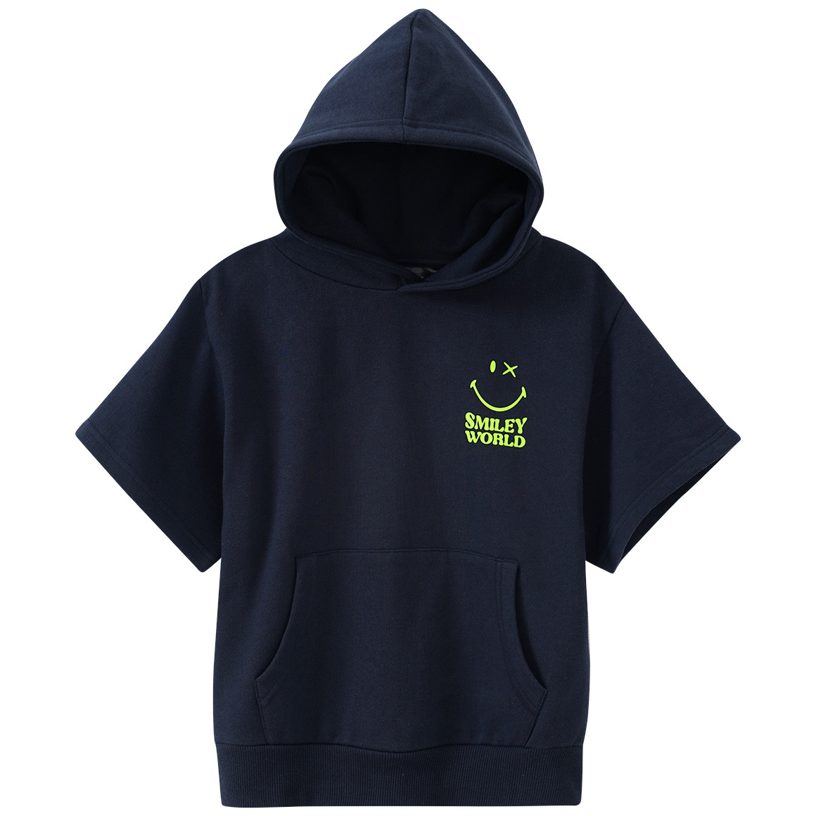 SmileyWorld Hoodie in Kurzarm