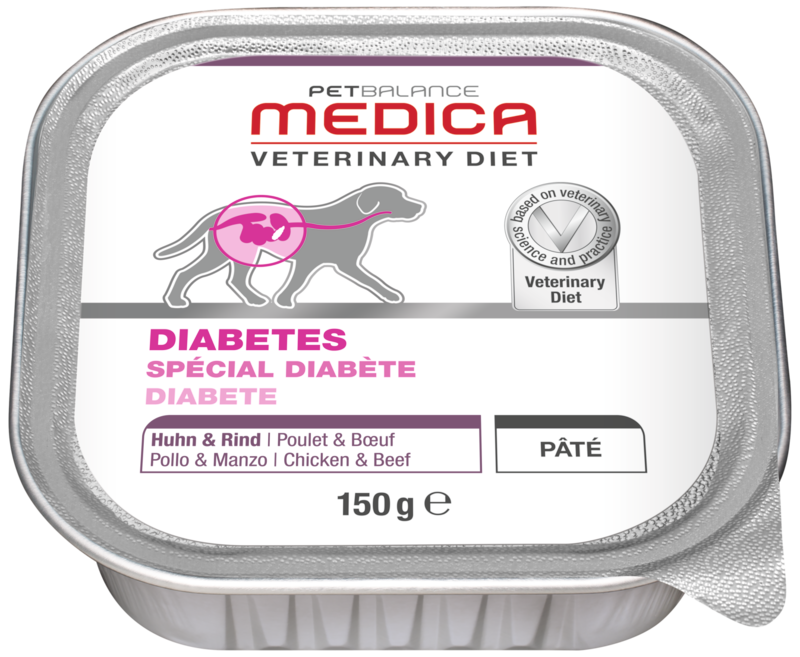 PetBalance Diabetes PetBalance Medica Diabetes Huhn und Rind 11x150g