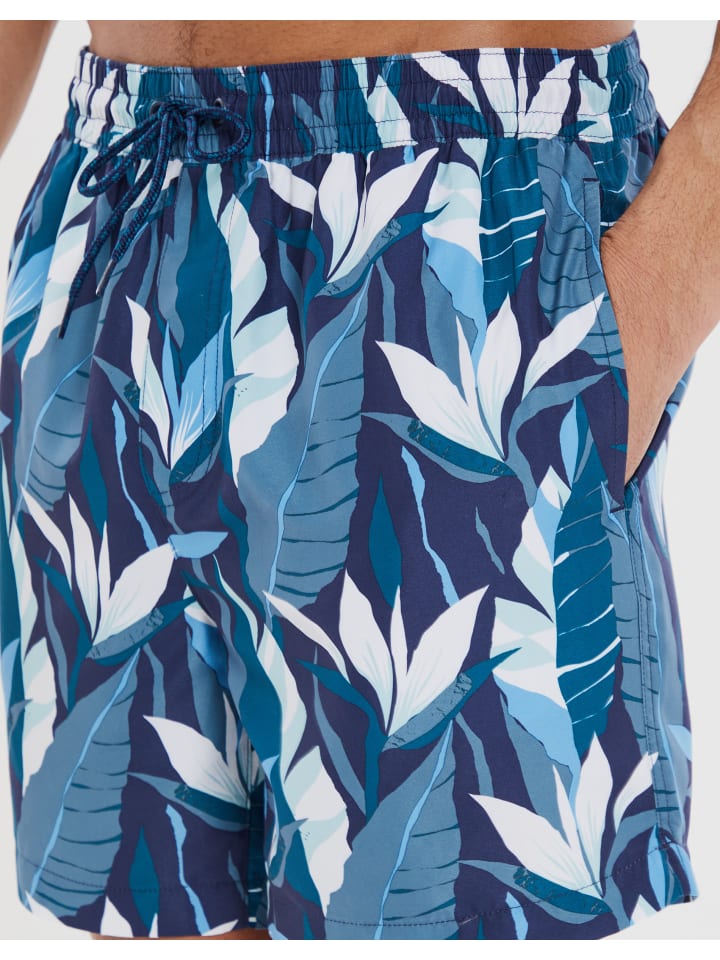 Threadbare Badehose THB Swim Short Ashdale in blue günstig kaufen M