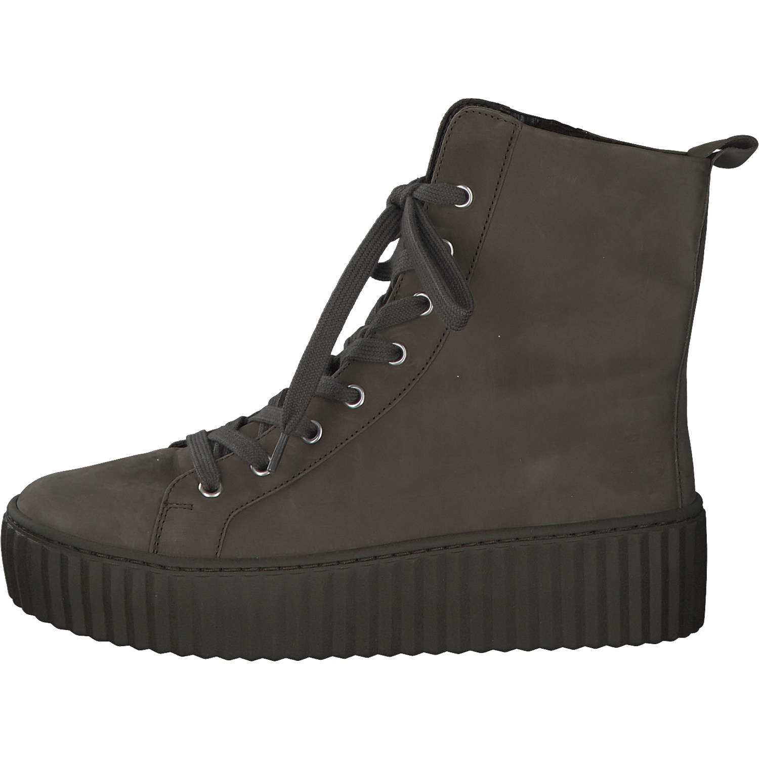 Gabor 93.711, Schnürstiefeletten, Damen, Oliv
