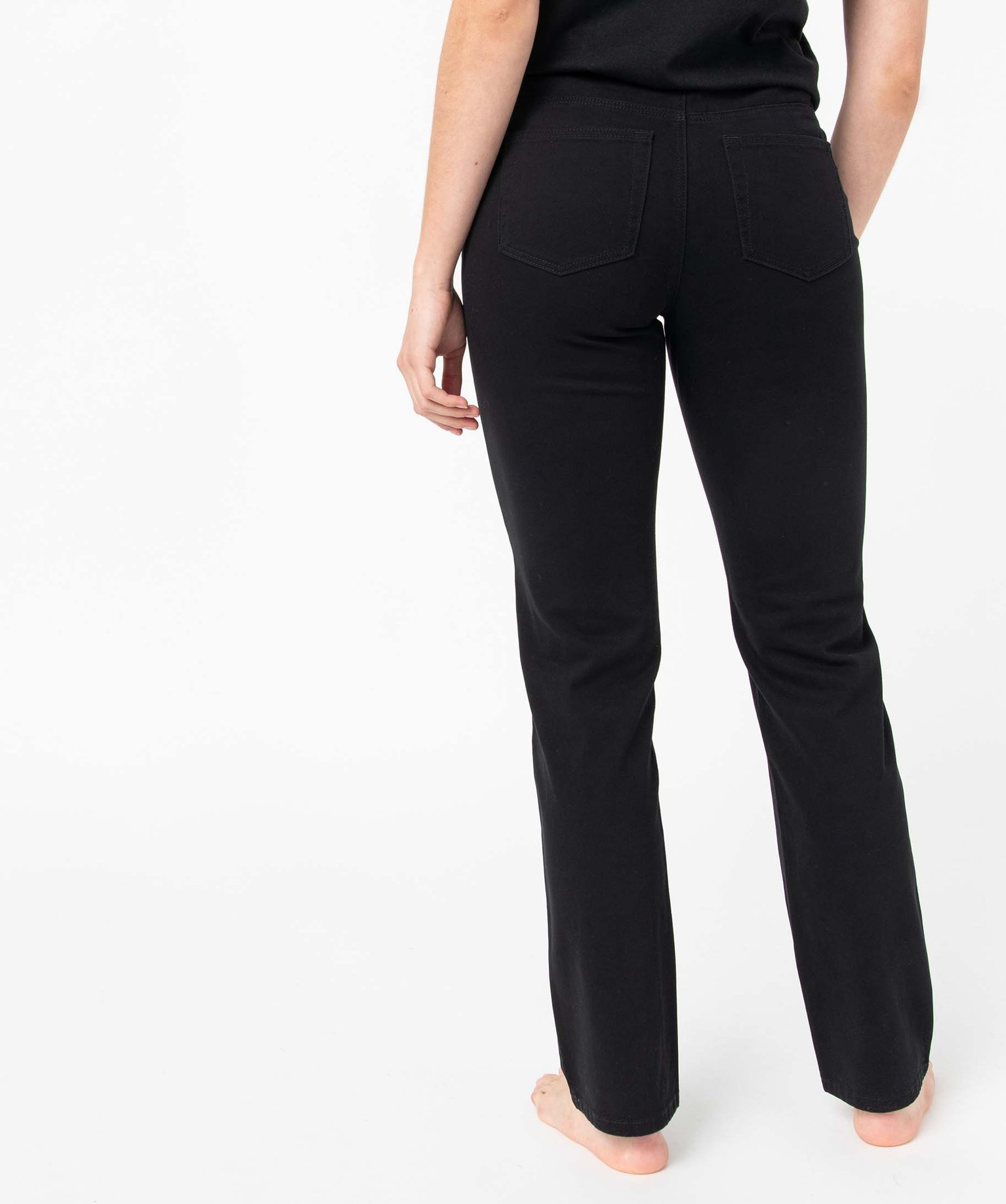 Jean femme coupe Regular - L26 noir | GEMO