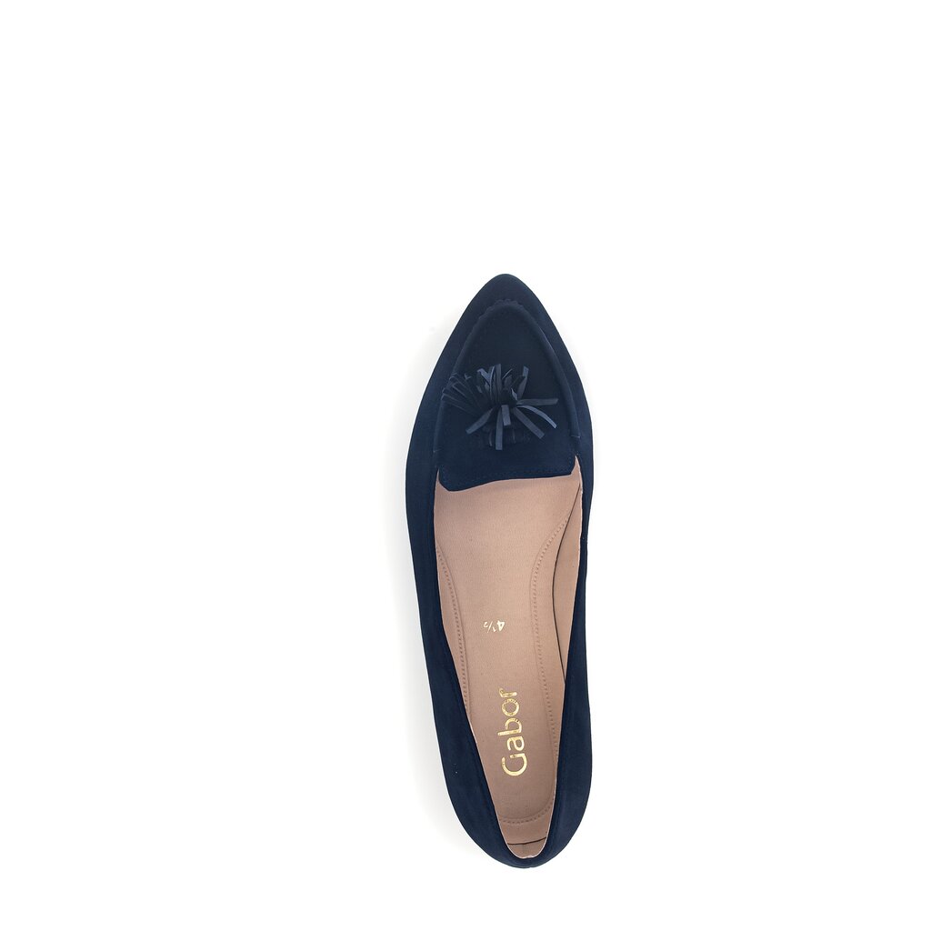 Gabor fashion Eleganter Ballerina blau