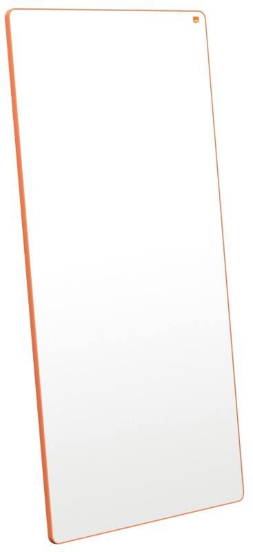 Nobo Move & Meet System Abnehmbares & Tragbares Whiteboard 1915565 Lackierter Stahl 90 x 180 cm Weiß, Orange
