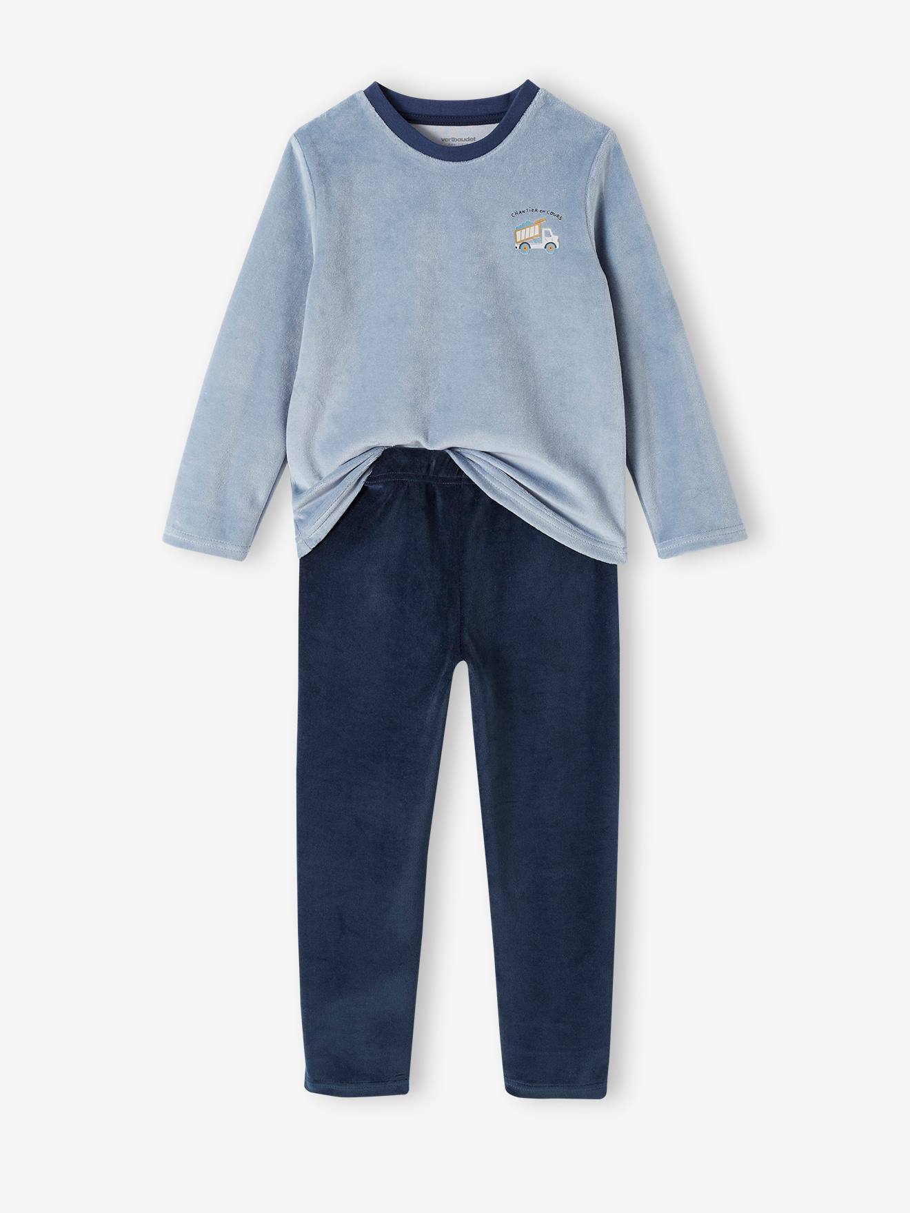 Lot de 2 pyjamas velours 