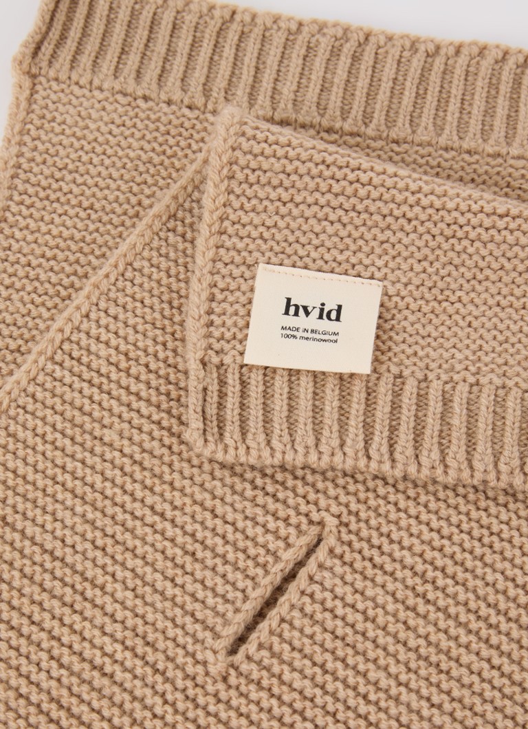 Hvid Ivo scarf made of merino wool 90 x 20 cm