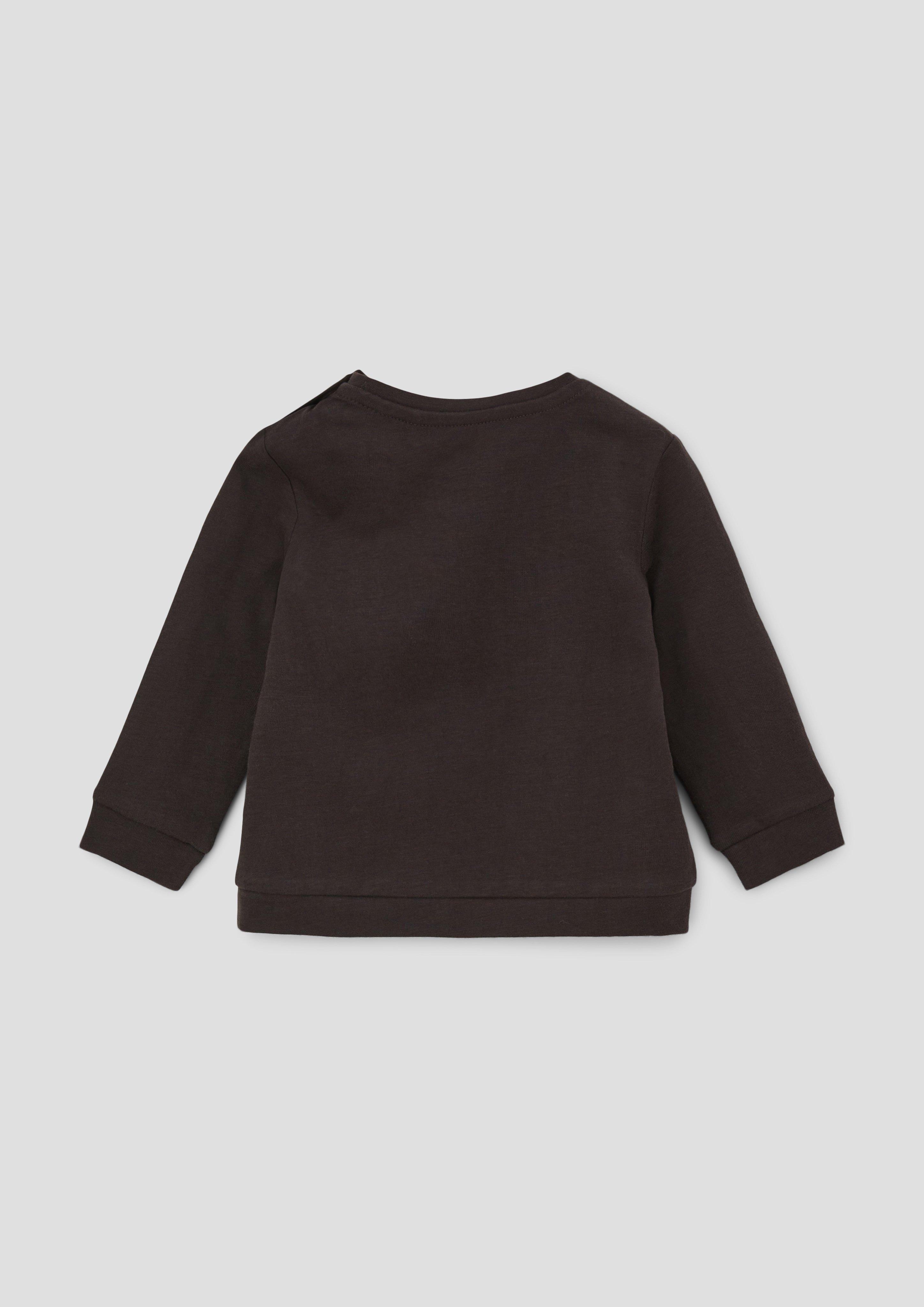 Longsleeve mit Kängurutasche  2133956-8964