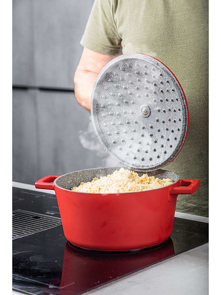 MasterClass 2tlg. Set: Bräter in Rot - Ø 24 cm günstig kaufen onesize