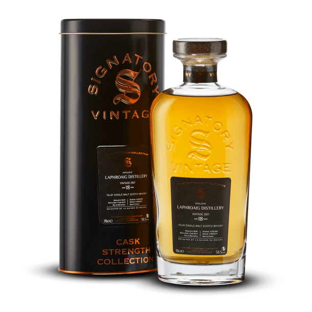 Signatory Vintage Laphroaig 18 ans 2001 59,3%