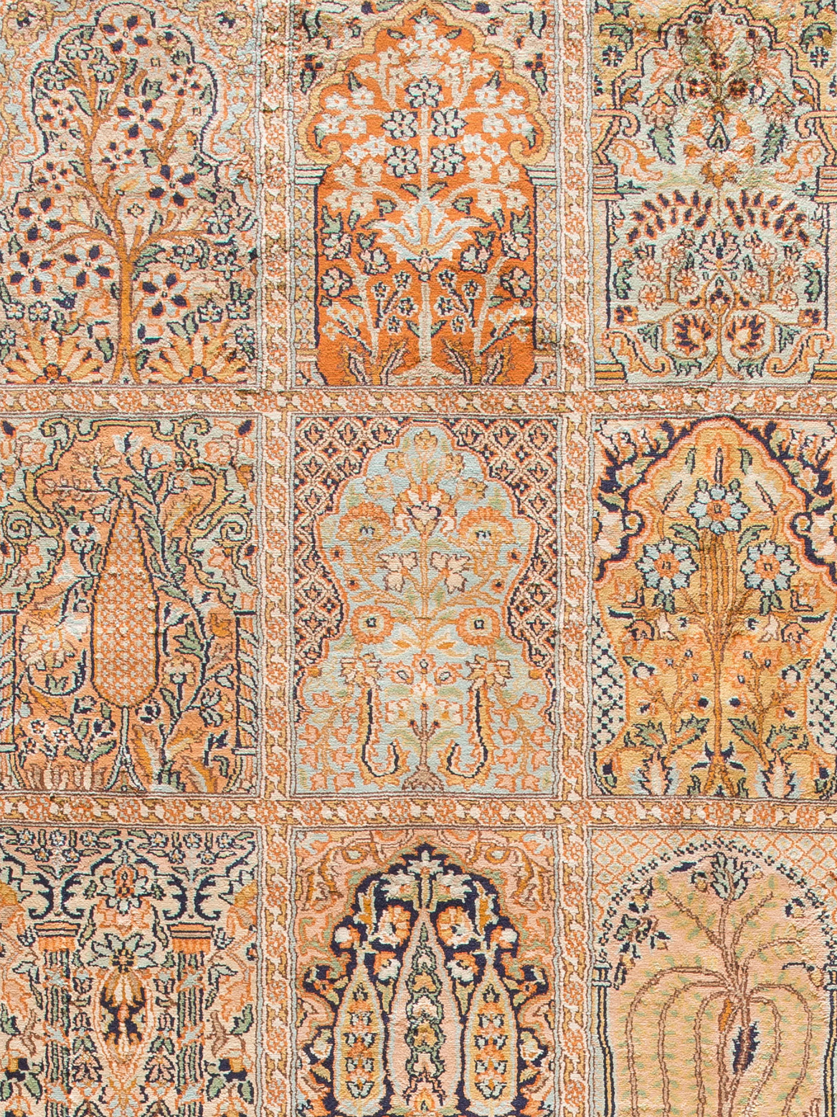 Kaschmir Seide 16/16 ca. 242 x 344 cm, Unikat / Einzelstück