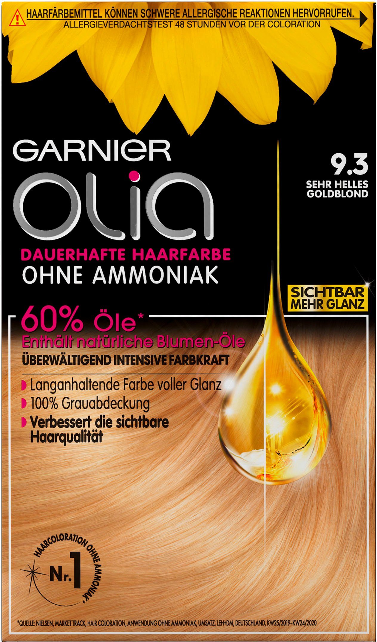 GARNIER Coloration Olia dauerhafte Haarfarbe