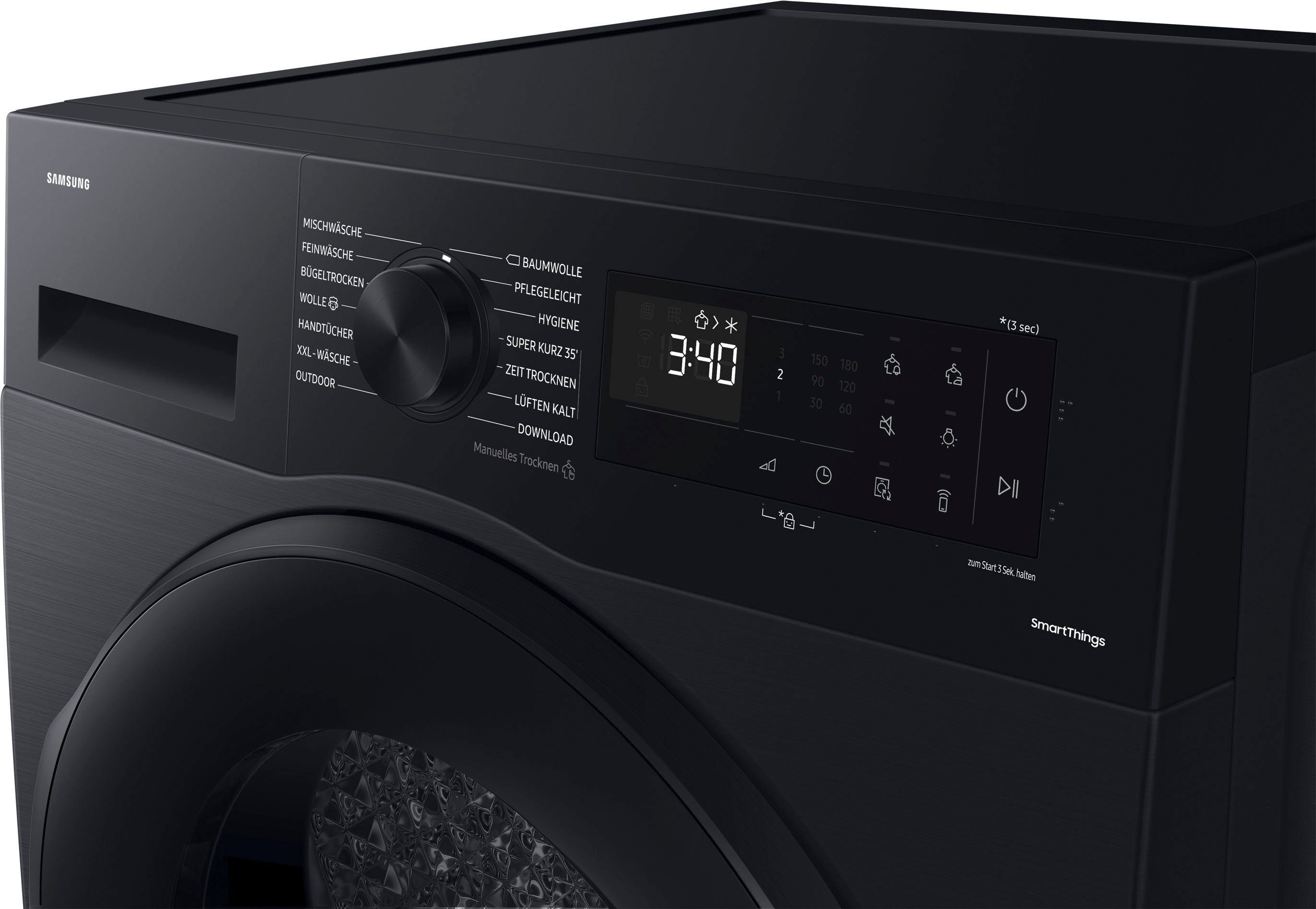 Samsung Wärmepumpentrockner DV5000C DV8ECGC2B0AB, 8 kg