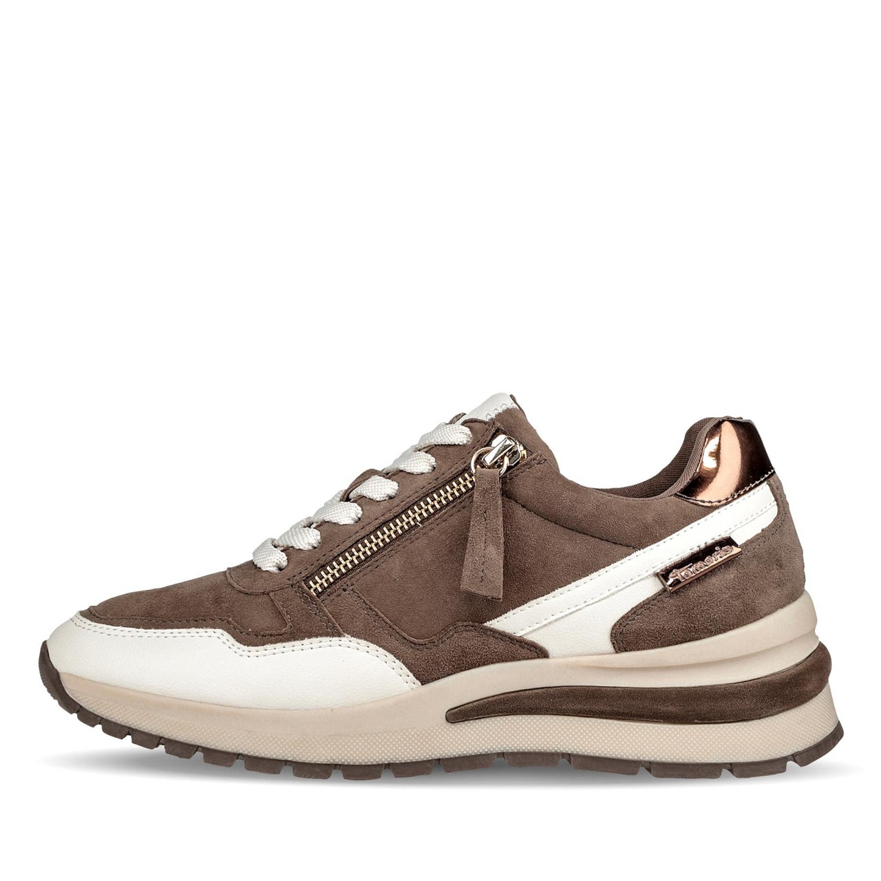 TAMARIS Freizeit Schnürer beige TAMARIS 1-1-23709-27/320