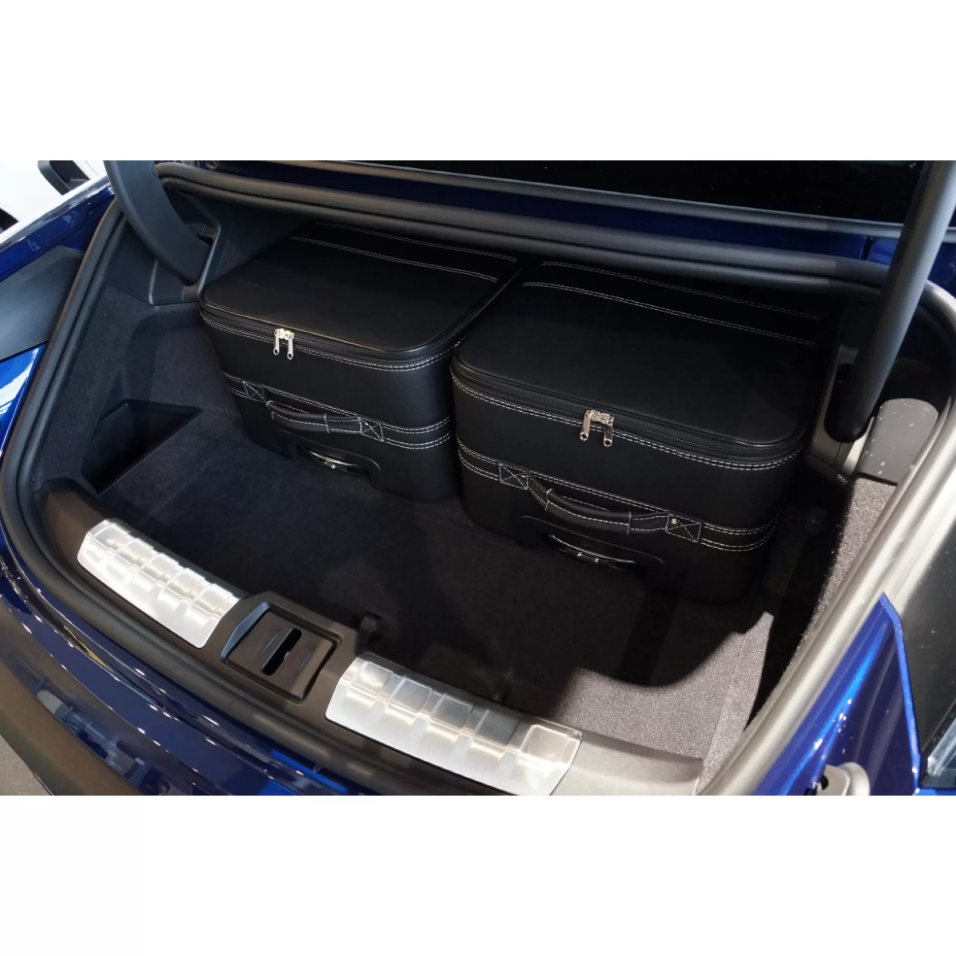 Roadsterbag Kofferset Porsche Taycan back (133B) - Leder \/ Kunstleder 4-tlg.