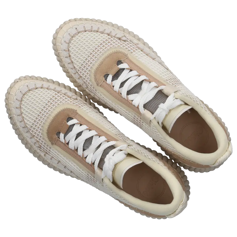 Chloé - Sneaker low NAMA Textil - beige