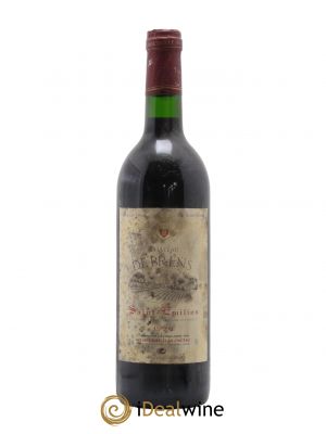 Saint-Émilion Château De Brens 1996 - Lot de 1 Bouteille