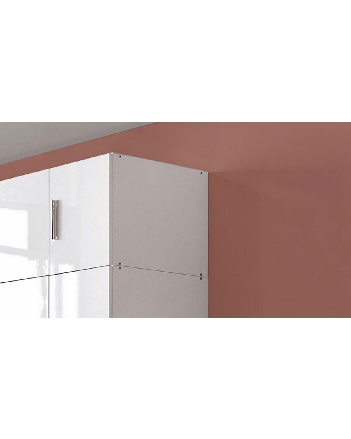 Kleiderschrankaufsatz Malta Aufsatz für Kleiderschrank 30cm 1-türig