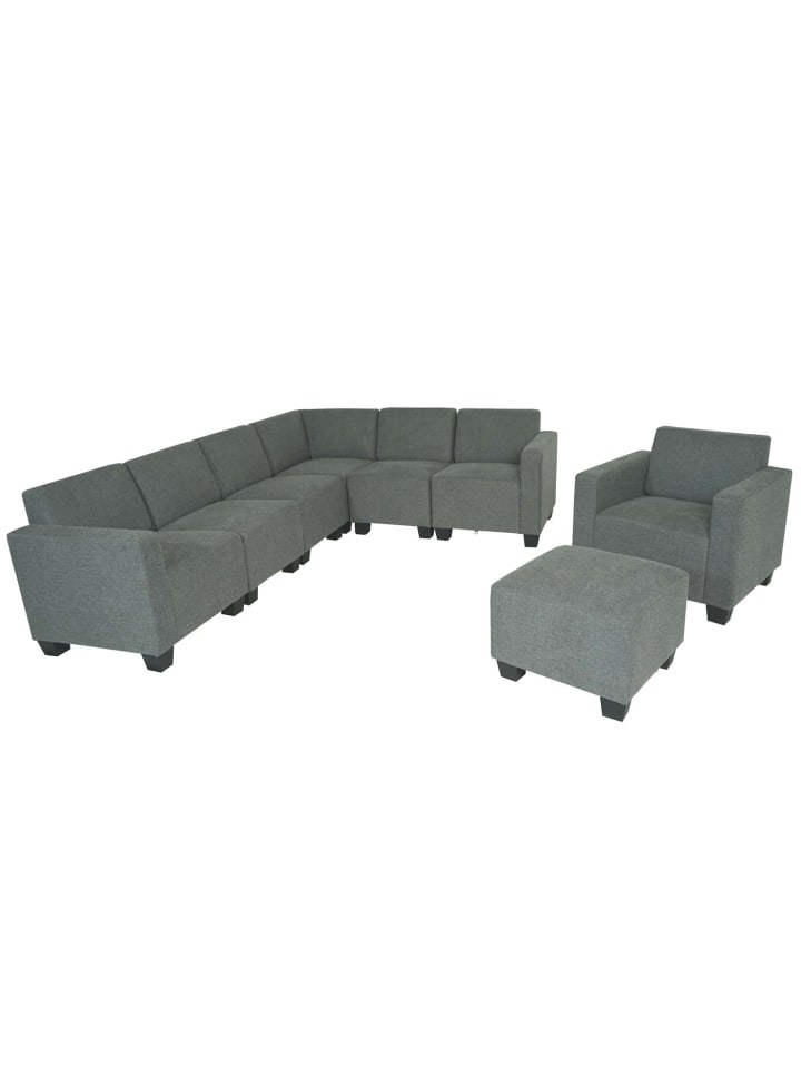 MCW Modular Sofa-System 6-2 Moncalieri, Grau günstig kaufen onesize