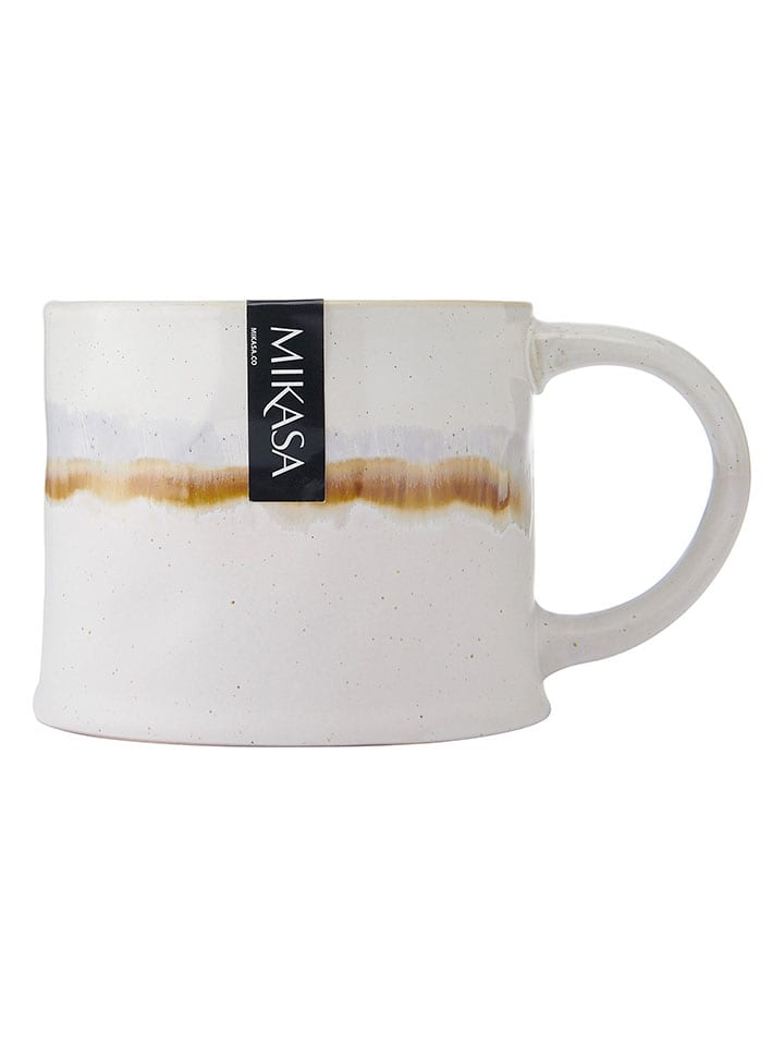 Mikasa 2er-Set: Tassen in Weiß/ Lila - 450 ml günstig kaufen onesize