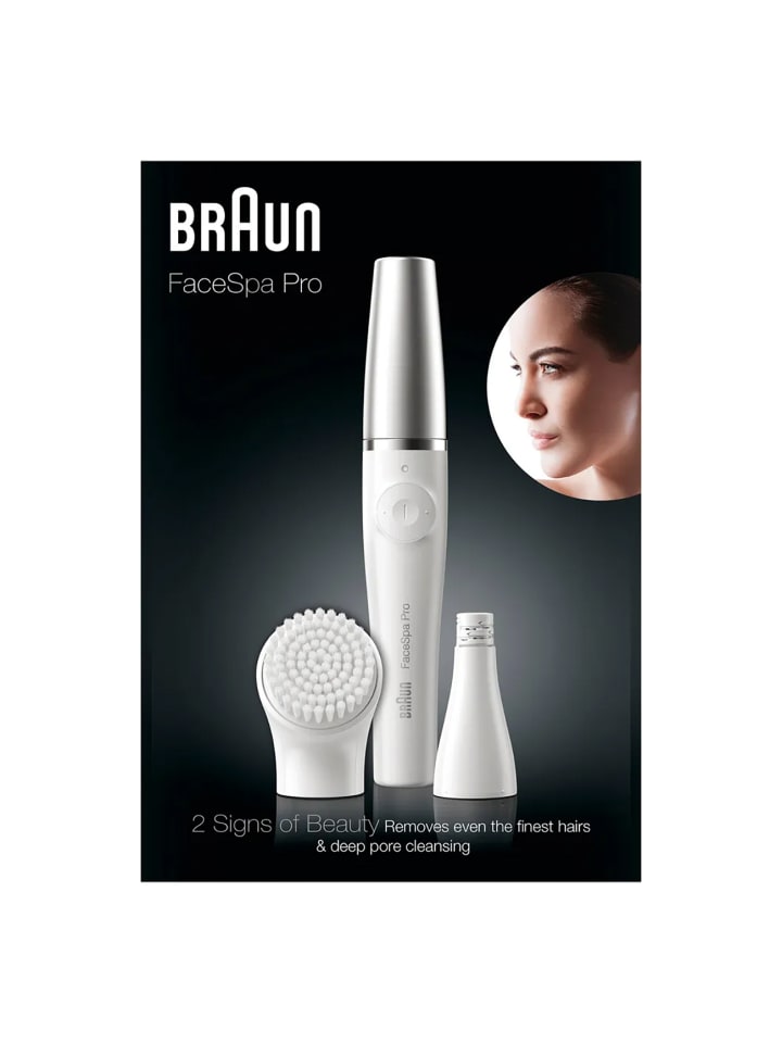 Braun Epilierer FaceSpa Pro in weiß günstig kaufen onesize