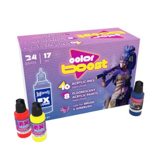 Scale Color Paint Set - Color Boost (24x17ml)