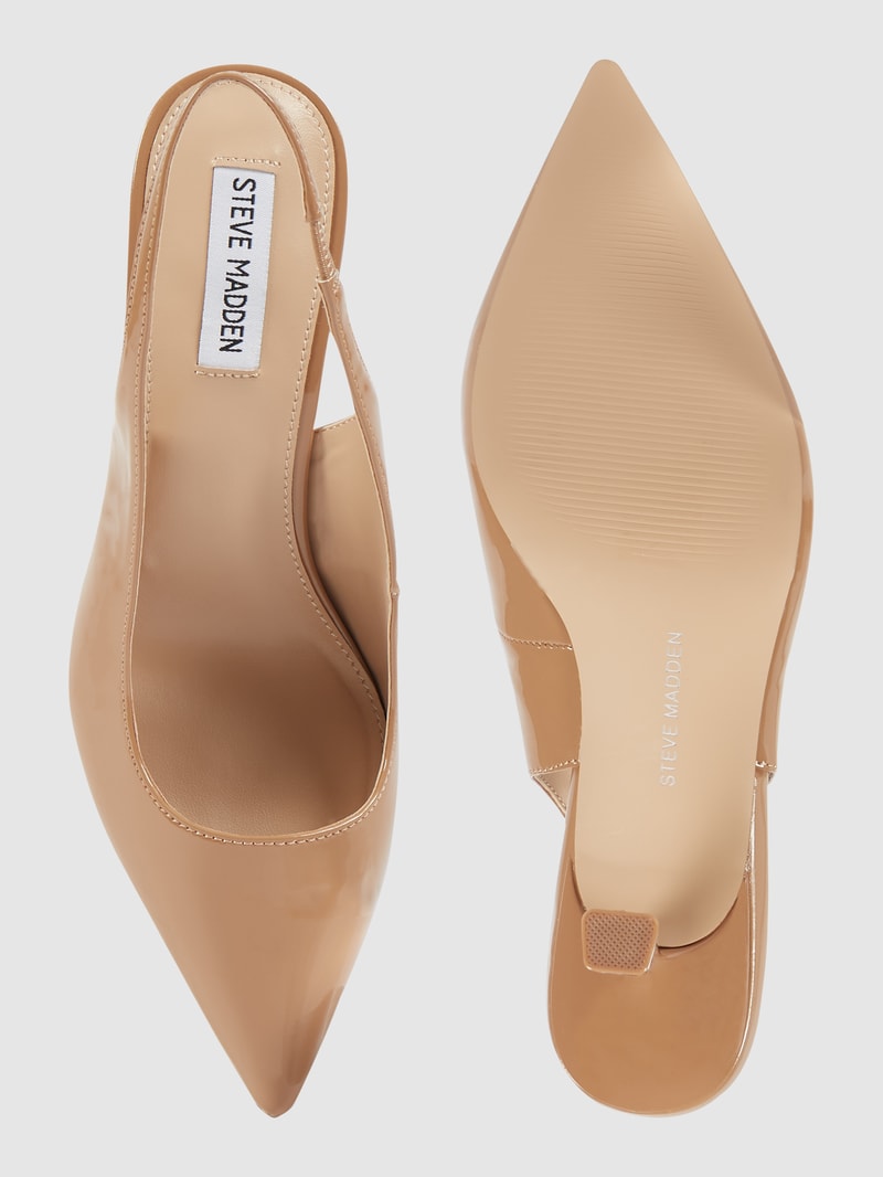 Pumps mit Slingback in camel