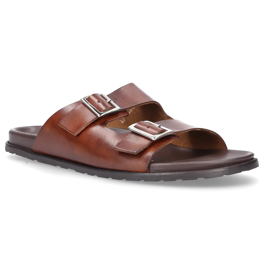Budapester - Sandalen M6853 Kalbsleder - braun