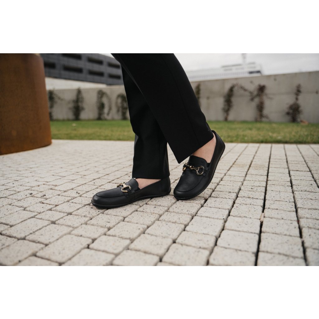 Be Lenka Viva Black Mokassins Barfußschuhe