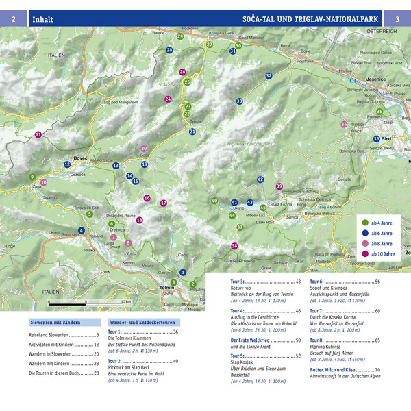 NATURZEIT MIT KINDERN: SOCA UND TRIGLAV NATIONALPARK - Reiseführer
