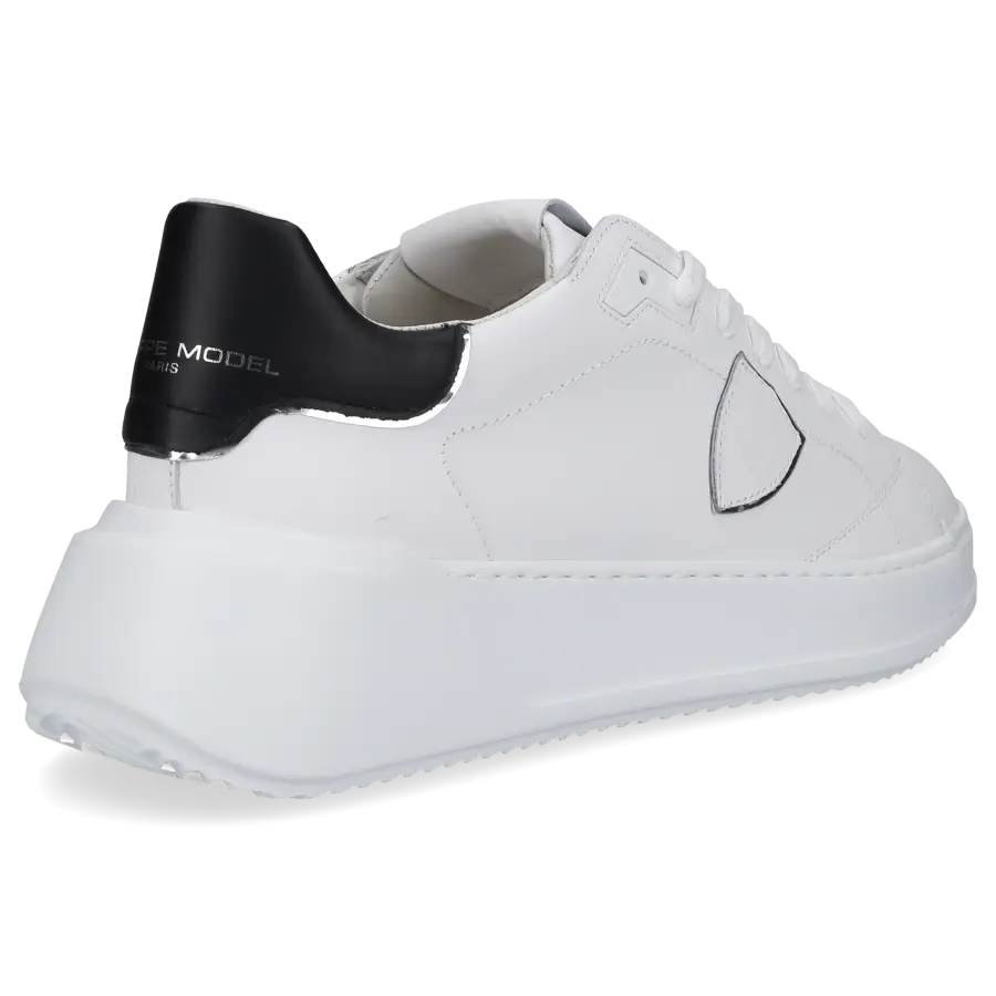 Philippe Model - Sneaker low TRES TEMPLE Kalbsleder - weiß