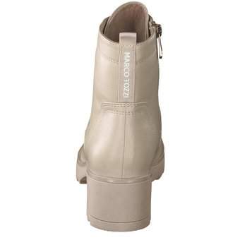 Marco Tozzi Schnürstiefelette in beige