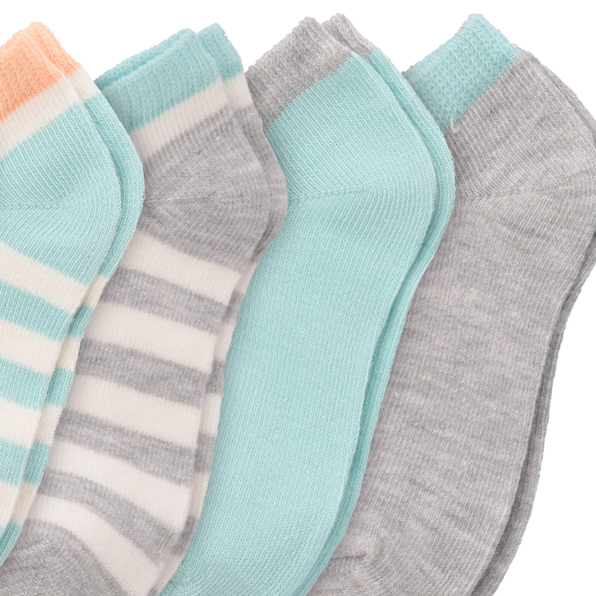 5 Paar Baby Sneaker-Socken im Muster-Mix