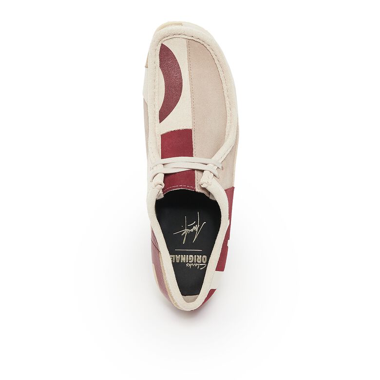 Clarks x Franck Pellegrino Wallabee Red Combi red combi