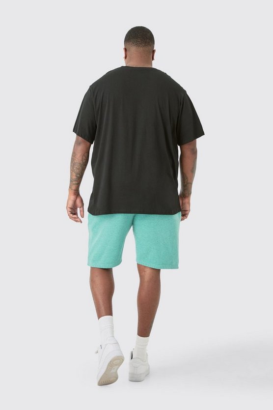 Plus T-Shirt und Shorts mit Paris-Print