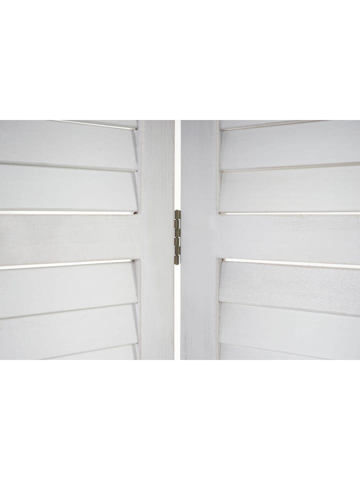 MCW Paravent C30 im Shabby-Look, Weiß günstig kaufen onesize